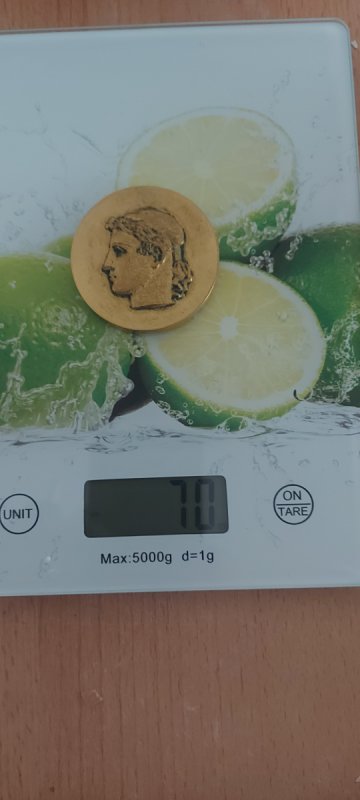 Zloty medal unikat kolekcionerski. - 01