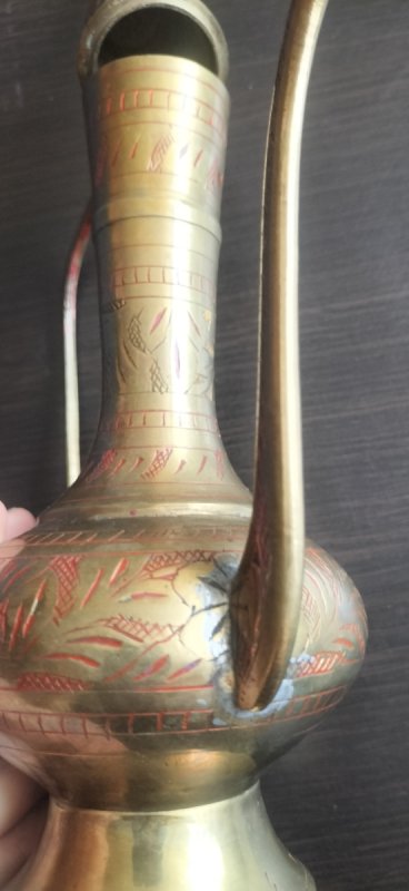 Dzbanek mosiądz - 01