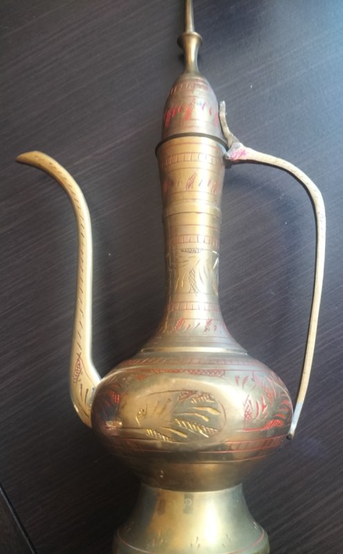 Dzbanek mosiądz - 02