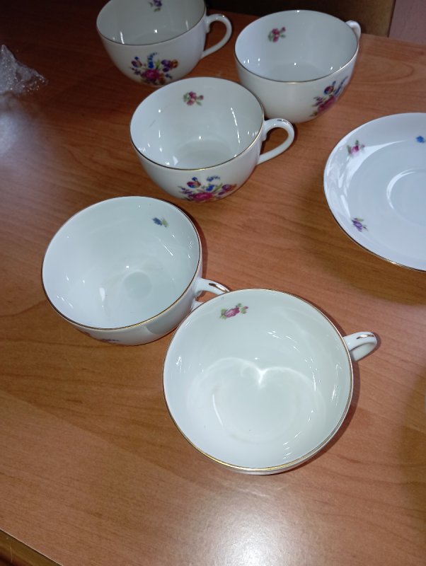 Porcelanowy zestaw kawowy - 07