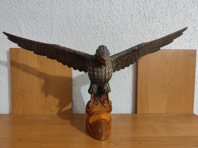 Drewniany orzeł produkcji ZSRR - 03