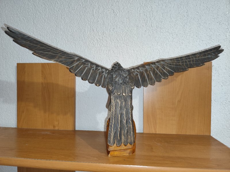 Drewniany orzeł produkcji ZSRR - 04