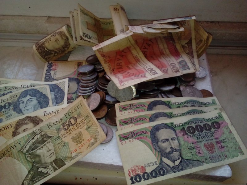 Monety i banknoty z czasu PRLu - 01