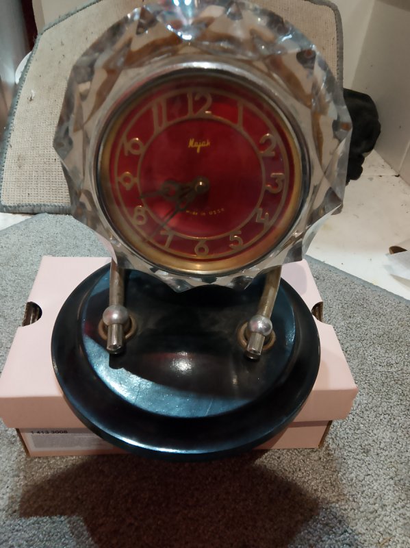 Dwa zegarki kominkowe - 01