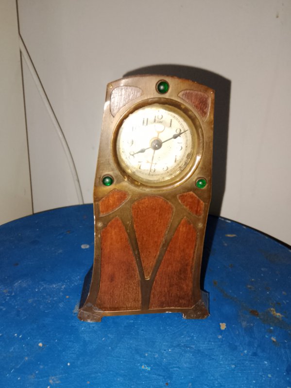 Dwa zegarki kominkowe - 04