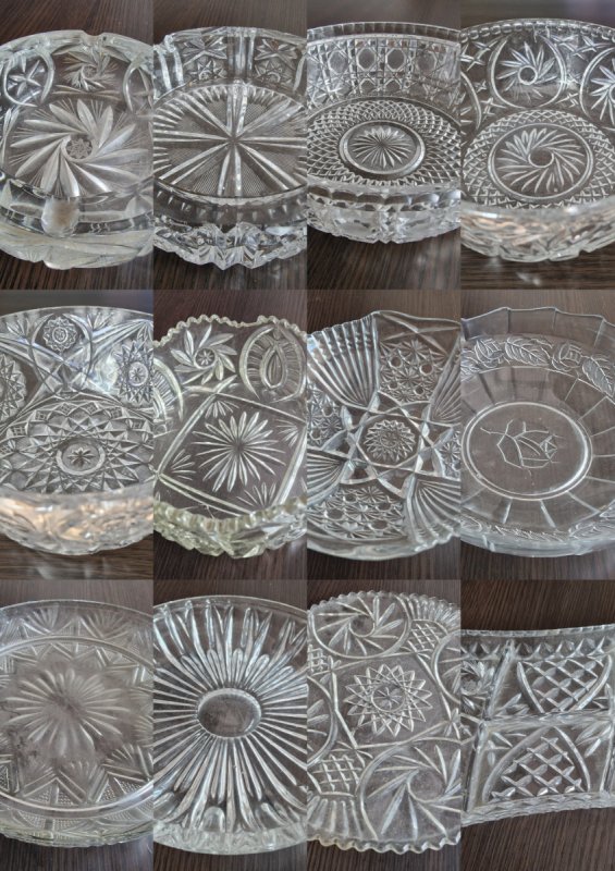 Kryształy PRL zestaw 15szt. - 04