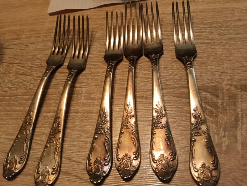 Sztućce rosyjskie jak na zdjęciu
