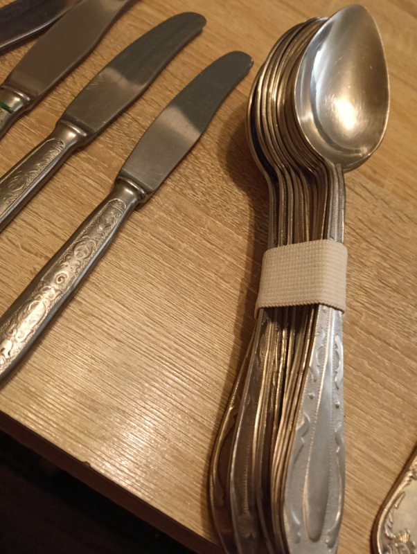 Sztućce rosyjskie jak na zdjęciu - 03