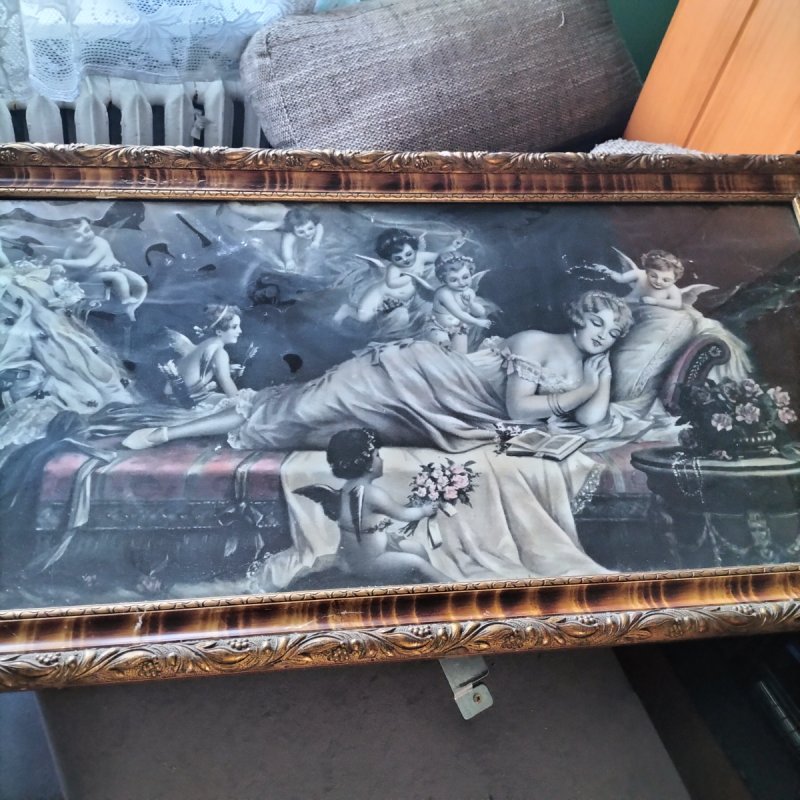 Duży obraz religijny