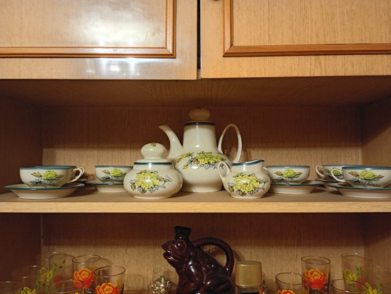 Porcelana Chodzież serwis kawowy