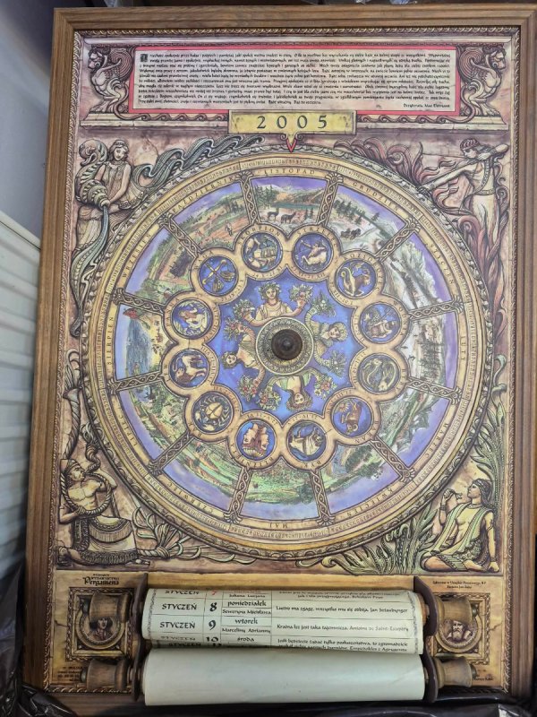 Kalendarz na 2005 rok wydawnictwa PERGAMENA - 02 Kalendarz na 2005 rok wydawnictwa PERGAMENA - 02