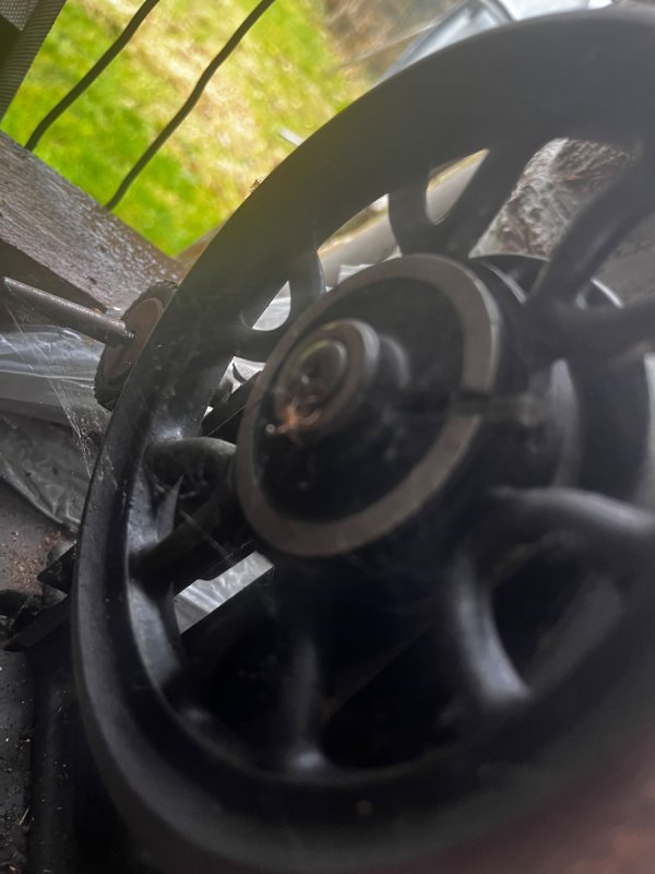 Stara maszyna szewska / kaletnicza Gritzner ręcz - 04