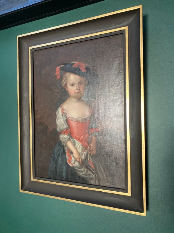 Obraz olejny 18 w. portret Teresy Niżychowskiej - 02