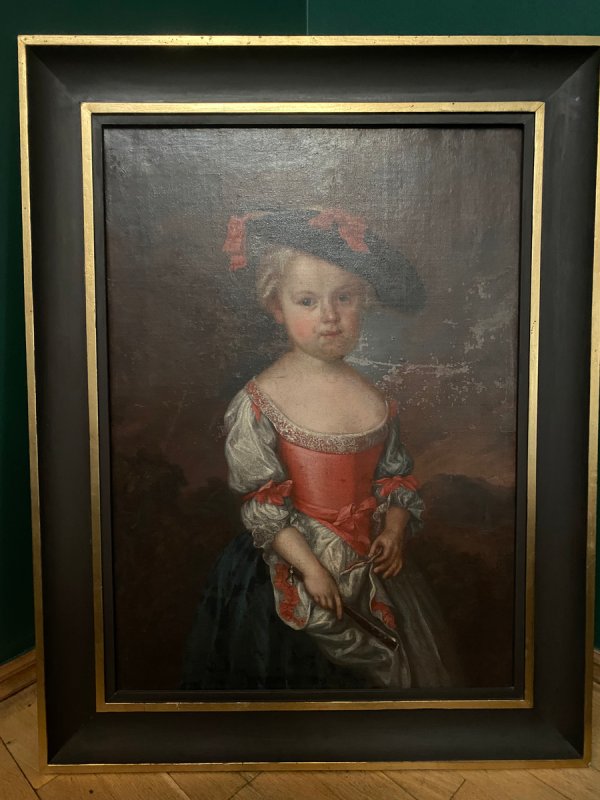 Obraz olejny 18 w. portret Teresy Niżychowskiej - 04