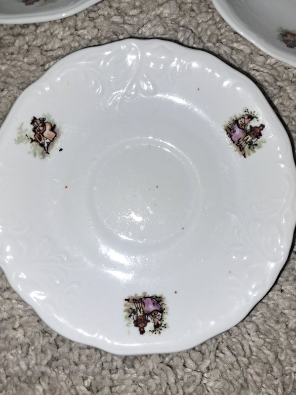 Zestaw kawowy porcelanowy z Wałbrzycha - 03