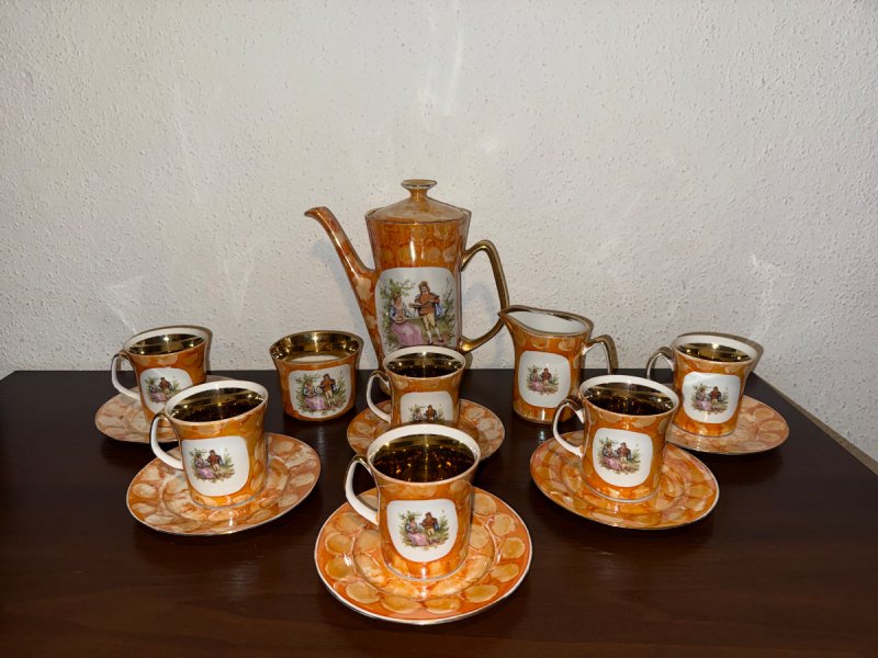 Serwis kawowy Porcelana Włocławek