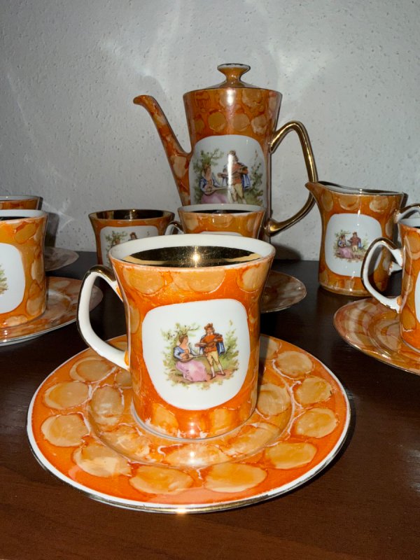 Serwis kawowy Porcelana Włocławek - 01