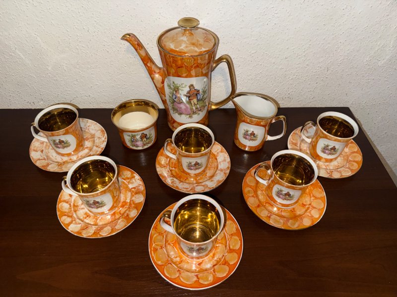 Serwis kawowy Porcelana Włocławek - 03