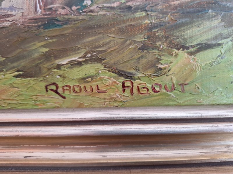 Obraz na płótnie autorstwa Raoul About - 01