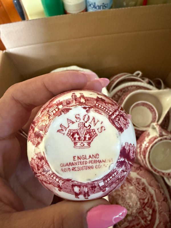 Angielska porcelana z lat 50