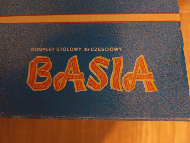 Komplet stołowy 36 częściowy BASIA (Krosno) - 01 Komplet stołowy 36 częściowy BASIA (Krosno) - 01