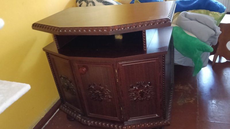 Kredens oraz szafka z lat 70tych na wysoki połysk