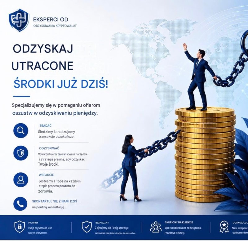 Odzyskaj pieniądze utracone w wyniku oszustwa