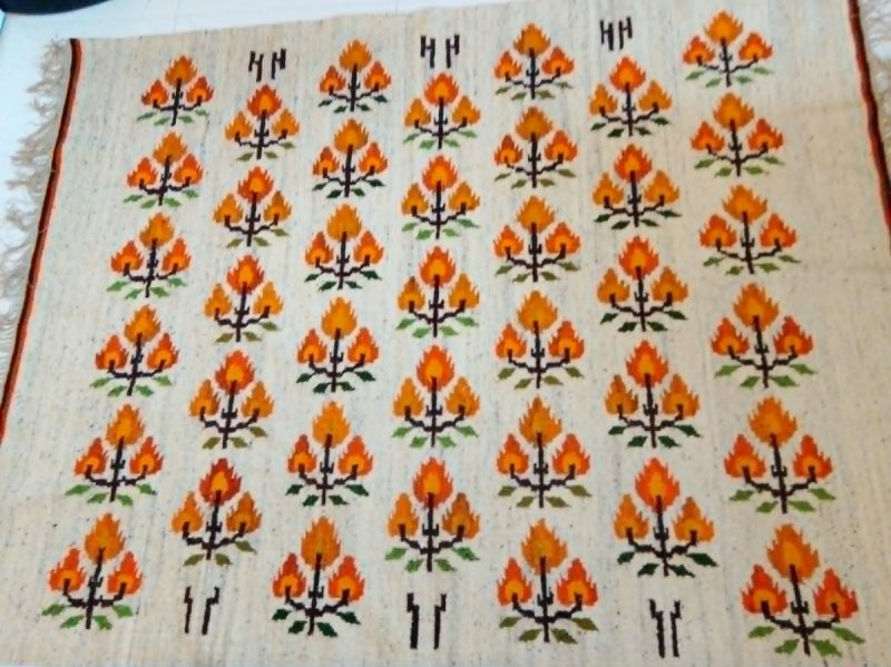 Kilim Róże Góralskie. Produkt z metką - 02